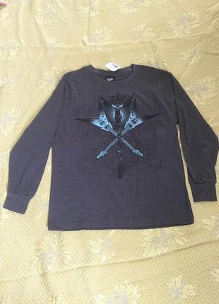 Футболка сдлинным рукавом для мальчика