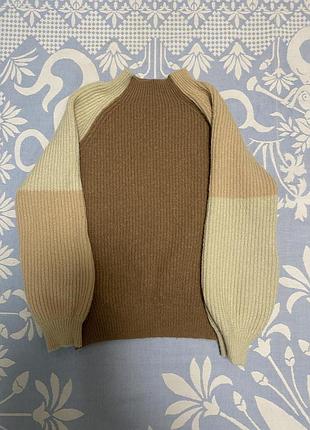 Джемпер бежево-молочний shein