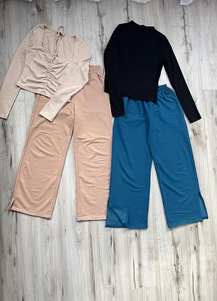 Комплект одежды женские вещи, брюки штаны кофточка гольф