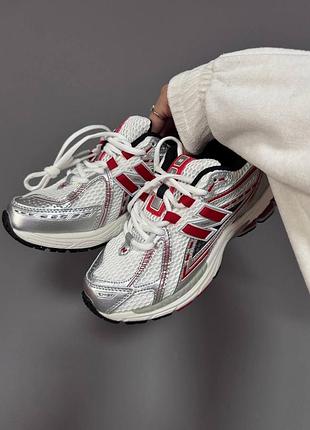 New balance 1906  silver / red premiu