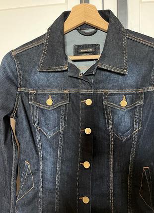 Джинсова куртка massimo dutti