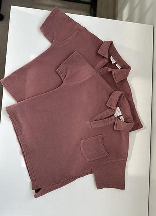 Футболка тенниска футболка поло zara