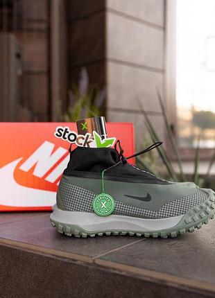 Nike acg mountain fly gore-tex green black 6