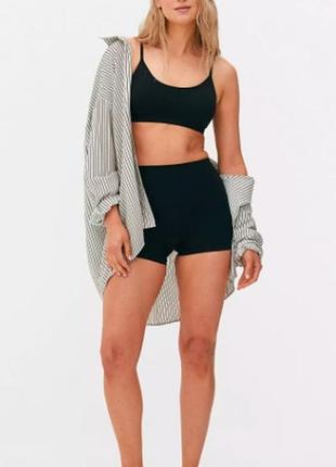 Спортивные шорты высокая талия primark seamfree controlling waist shaper short