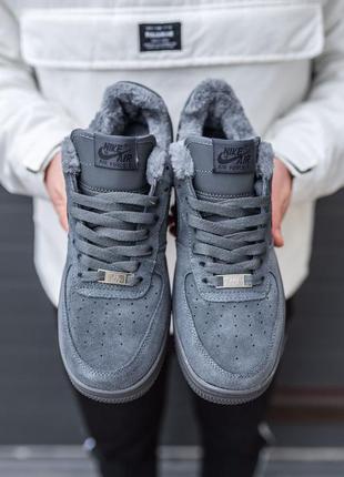 Кросівки nike air force 1 Mens fur кросівки черевики черевики4 фото
