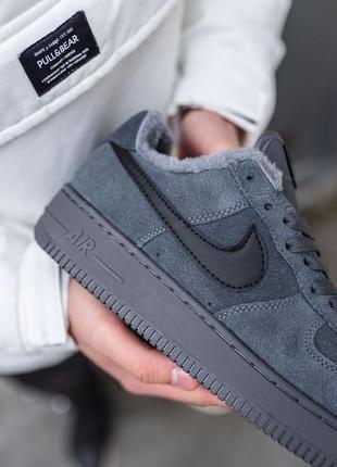 Кросівки nike air force 1 Mens fur кросівки черевики черевики5 фото