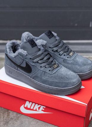 Кроссовки nike air force 1 winter fur кросівки ботинки черевики