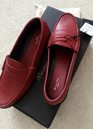 Взуття/лофери massimo dutti
