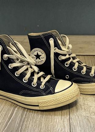 Темно-синие converse