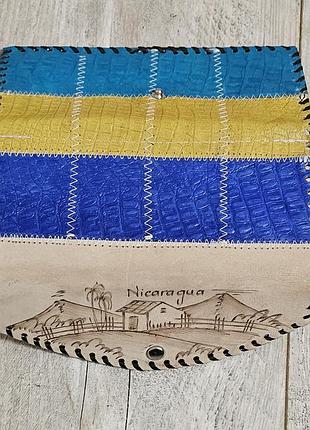 Кожаный кошелек ручной работы nicaragua