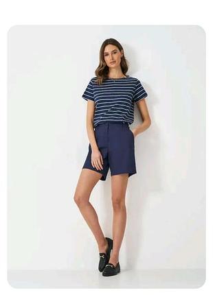 Брендовые синил хлопковые шорты чинос