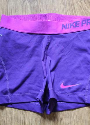 Спортивные женские шорты nike women's dri-fit pro 3 big dot training shorts