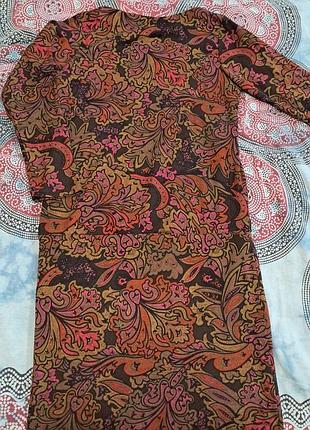 Теплое платье размер м