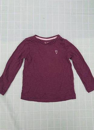 Лонгслів tu kids вишивка серце 18-24 міс.