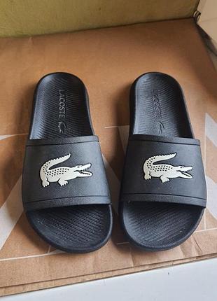 Шльопанцы lacoste 39 размер
