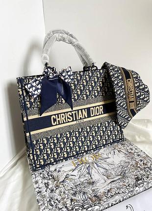 Сумка шоппер текстильный с вышивкой