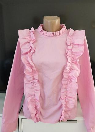 Блуза рожева