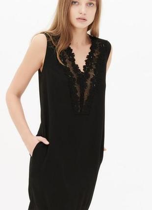 Платье sandro paris "ryde" из люксовой коллекции prêt-à-porter