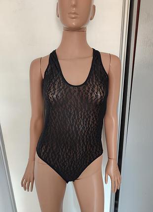 Новое кружевное боди бодi комбидресс комбiдрес idol topshop