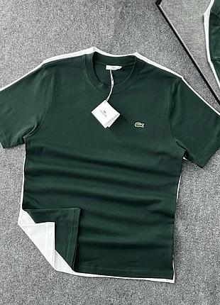 Чоловіча літня футболка з коротким рукавом lacoste