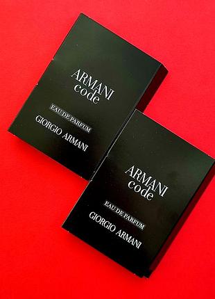 Emporio Armani logo strap tote bag мужской парфюм 1,2 ml (оригинал)