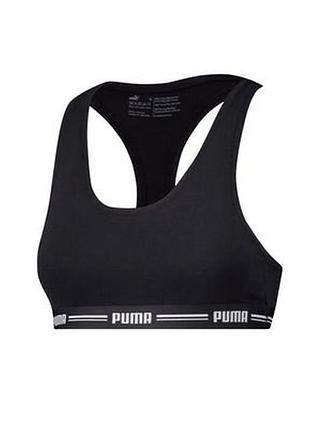 Бюстгальтер лиф puma racerback трикотажный