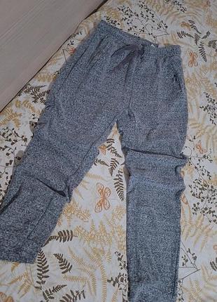 Трикотажные брюки меланж