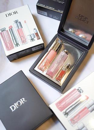Набір діор addict natural glow set