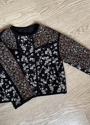Куртка стьобана zara