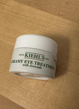 Крем для кожи вокруг глаз kiehl's creamy eye treatment with avocado kiehls киелс