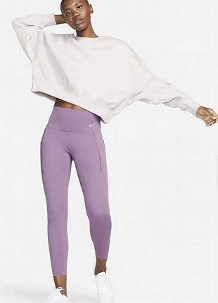 Легінси жіночі nike universa violet
