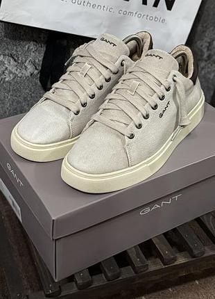 Кеди чоловічі снікери gant sneaker mc julien бежевий 43