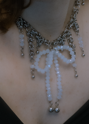 Намисто з нержавіючої сталі "charmed bow"