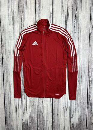 Олимпийка adidas красная размер s кофта aeroready