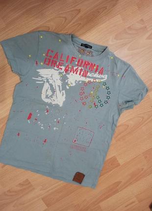 Футболка oversize большая bunn'n violet 100% хлопок