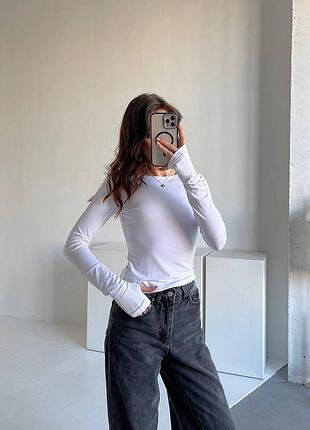 Лонгслив с курачками 9