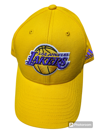 Золотая кепка adidas los angeles lakers fitted, винтажная атрибут