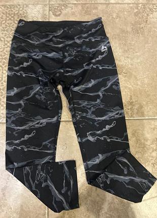 Жіночі спортивні вкорочені лосини капрі с