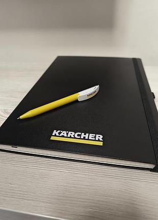 Записна книжка книга блокнот щоденник karcher записник органайзер нотатник