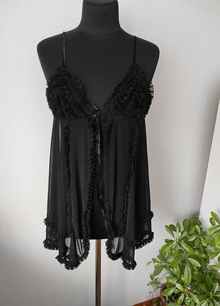 Пеньюар майка с рюшами 20-22 р