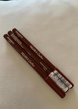 Олівець для губ bourjois velvet contour liner 24 pari'sienne 02 coton candy