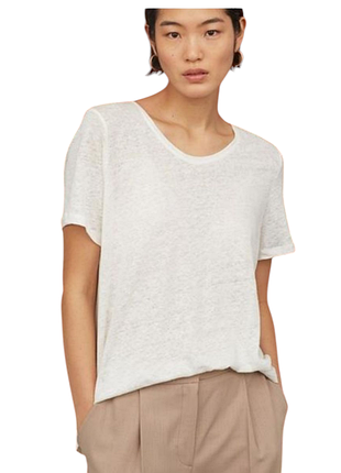 Футболка h&amp;m /льон