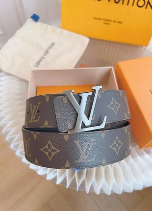 Чоловічий ремінь louis vuitton в подарунковому наборі