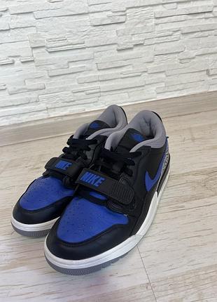 Стильные кожаные кроссовки nike jordan legacy 312 3