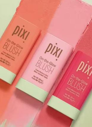 Pixi румяна в стеку pixi on-the-go blush tinted moisture stick
