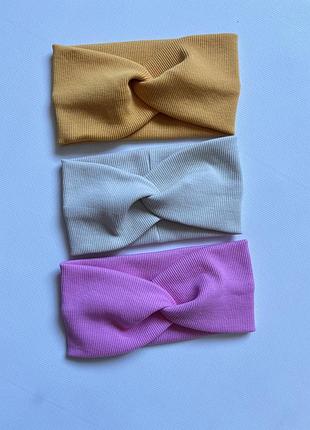 Набор повязок рубчик тоненький