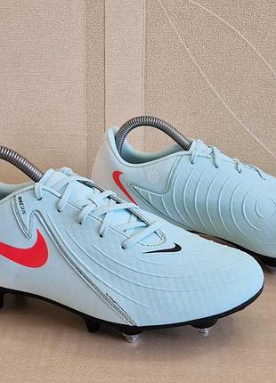 Футбольні бутси nike phantom gx ii academy sg-pro anti clog 39-40