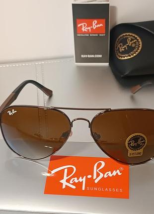 Брендові стильні окуляри  ray ban. чоловічі . нові. на широке обличчя