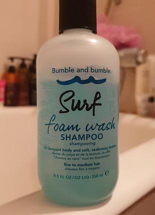 Bumble and bumble surf foam wash shampoo шампунь для волосся
