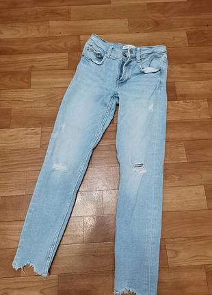 Рвані джинси zara
